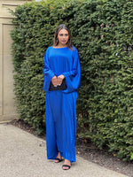 Blue Diamante Dress